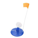 Ice Fishing Rod Tip-Up Compact Metal Pole Orange Flag Angler Tackle Accesso W6D1