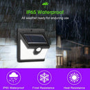 40 LED Solar Wall Lamp Waterproof Body Induction Outdoor Lighting (1pc)