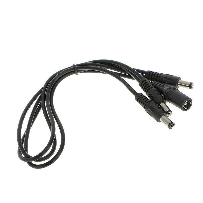1 To 3 Way Effect Pedal Daisy Chain Power Supply Splitter Adapter Cable Cord