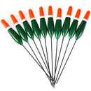 Leo 10Ps/Bag Fishing Floats Bobbers Paulownia Wood Float Wooden Set Buoy Bo I1C7
