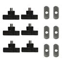 6Pcs Heavy Duty Screws with Nuts for Kayak Track/ Rail Mounting System Marine
