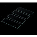 50Pcs Blank Microscope Glass Slides for Lab Preparation of Specimen 1x3inch