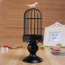 Birdcage Tea Light Candle Holder Candlestick Wedding Home Party Decor White