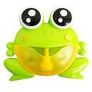 Automatic Frog Bubble Machine Automatic Bubble Blower Durable For Kids