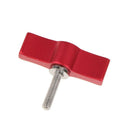 Photography Studio Kits Adjustable Tightening T Shape M4 Handle Screw Red