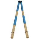 1 Pair 40cm Rod Drum Brush Drum Sticks Drumsticks for Jazz Folk Music Blue
