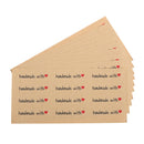 120X DIY Kraft Sealing Stickers Paper Crafts Hand Made Label Packaging Sticke&k