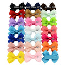 20 PCS Baby Big Hair Bows Boutique Girls Alligator Clip Grosgrain Ribbon LJAU