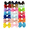 20 PCS Baby Big Hair Bows Boutique Girls Alligator Clip Grosgrain Ribbon LJAU