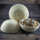 (10 Inches + 8 Inches + 6.3 Inches) Bread Proof Basket Bread Basket + Bread