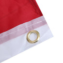 5*3FT American Flag Grommets USA Polyster Flag Courtyard Decoration 90*15 Gw