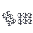 12x Universal Replacement Silicone Ear Plug Earphone Plug for Two Way Radio