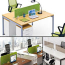 2 Sizes Office Cubicle Clips Partitions Privacy Panel Clamp for Wood/Glass