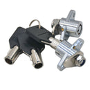Chrome Saddlebag Locks For  Saddlebags Lock Set With Keys (1993-2013)