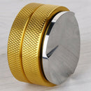 58Mm Coffee Dispenser/Leveling Tool, Stainless Steel Palm Tamper With 3 Ang