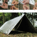 Outdoor Waterproof Survival Emergency Sleeping Bag Foil Thermal Blanket UAA