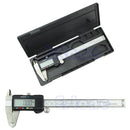 6" Inch 150mm Electronic LCD Digital Vernier Caliper Gauge Ruler Stainless Steel