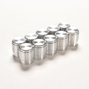 10PCS Aluminium Potentiometer Knobs Volume Control Amplifier Shaft 6MM Gift  FT