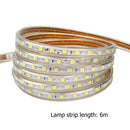 LED Strip Light Flexible 5050 Waterproof Warm White Rope Light Strip (6m)