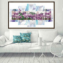 Orchid 5D DIY Full Drill Diamond Painting 5-pictures Combination Kit Crafts