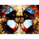 Diamond Full Display Beadwork Diamond Painting Butterflies Picture Of Rhine