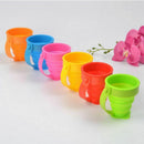 Silicone Collapsible Cup Folding Cup Portable Silicone Drinking Camping Ret