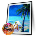 5D DIY Full Drill Diamond Painting Easeful Seaside Cross Stitch (B386)