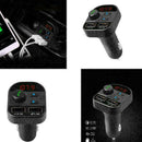 Car Bluetooth 5.0 Receiver FM Transmitter Dual USB Lighter Charger Ciga Car R1N1