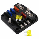 1 In 6 Out Auto Fuse Box Waterproof Blade Fuse Block Box for Car Suv Bus Sh J5J6