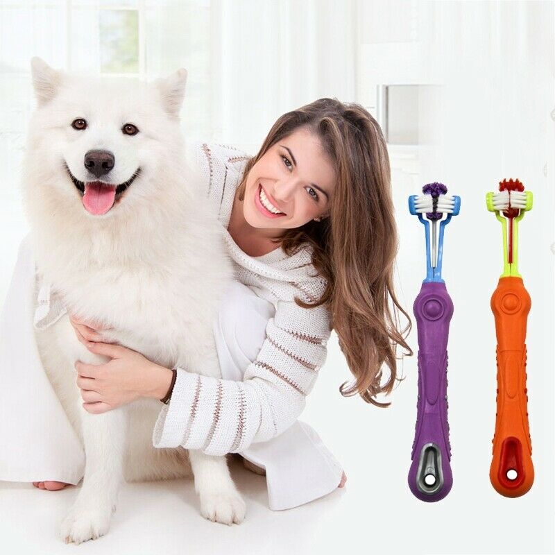 1 Pcs Pet Toothbrush Addition Bad Breath Tartar Teeth Care Dog Cat Cleaning