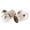 2pcs/lot N Male Plug to N Female Jack Right Angle RF Coaxial Adapter ConnectJ Gw