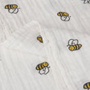 2Pcs Baby Swaddling Blanket Soft Newborn Arm Hold Snuggle Quilt Infant Wrap