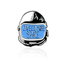 Astronaut Helmet Brooch Cartoon Dripping Oil Enamel Denim Shirt Lapel Pins
