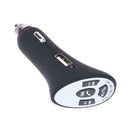 Car Interior Bluetooth Wireless Player FM Transmitter with USB Charger Port
