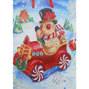 5D DIY Special Shaped Diamond Painting Santa Claus Cross Stitch Kit (DZ293)
