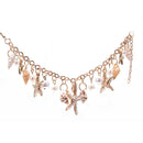 Fashion Star Starfish Conch Shell Bracelet Bangle Charm Women Jewelry GiftJCA Gw