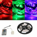 5M 5050 SMD 150 LED Strip ribbon bar RGB + 44 remote control button, withou E7G3
