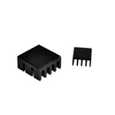 2x Aluminum Raspberry Pi 3 Heatsink Adhesive Heat Sink Set R5G3 B For RPi B V5B4