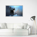 5D DIY Full Drill Diamond Painting Black Cat Cross Stitch Mosaic Craft Kits