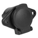 Universal 24V 7 Pin EU Round Socket Plug Connector Adapter for Trailer Auto