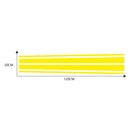2pcs Long Stripe Car Styling Hood Bonnet Stickers Vinyl Decals Decoration