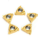 10pcs 11ER A60 Carbide Inserts for MGEHR/MGIVR Lathe Grooving Cut-Off Tool