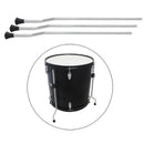 Pack of 3 Metal Tom Drum Legs Anti-Slip Surface Plating Anti-Rust Parts Accs