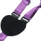 Black Purple Adjustable Classical Guitar Ukulele Nylon Strap Plastic Sound