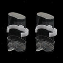 2 Pack Bird Waterer Bird Feeders, Bird Feed Water Dispenser, Clear Pet Feeder