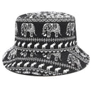 New Summer Fashion Animal Double Sided Cap Unisex Fisherman Outdoor BucketS Kw