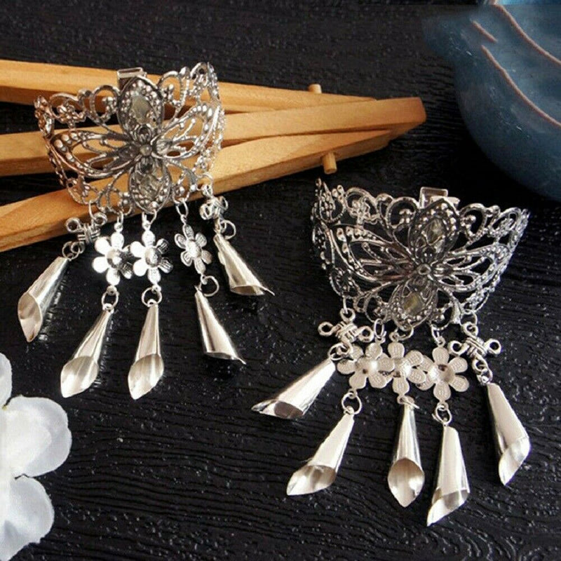 Slide Accessories Pins Barrettes Hair Comb Women's Flower Crystal Clips Grips AU