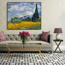 Painting By Numbers Kit DIY White Clouds Canvas Oil Art Picture Home Decor