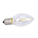 110V Candle Lamp LED Fridge Range Hood Light Filament Bulb E12 0.5W LampAT3C