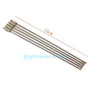 5PCS 15cm Stainless Steel Wire Keychain Cable Key Ring Chains for Outdoor Hiking